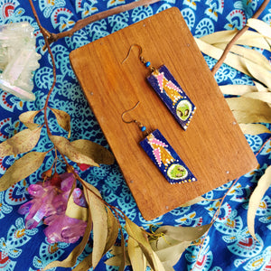 Terrestria Dangles - Statement Earrings - KOSMASUTRA