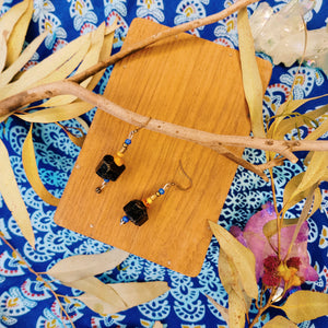 Zilla Dangles - Precious Stone Earrings - KOSMASUTRA