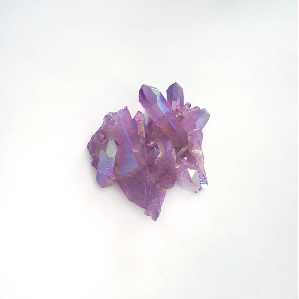 Lavender Aura Quartz Cluster - KOSMASUTRA